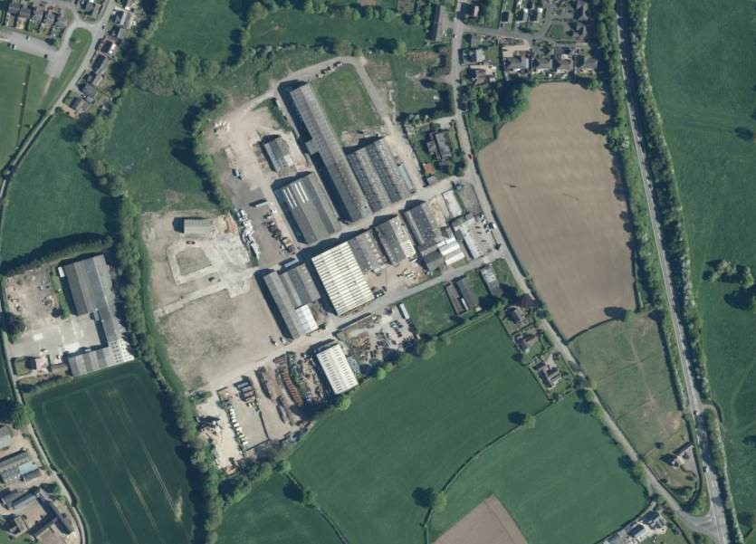 Industrial Estate Located In Shropshire.
