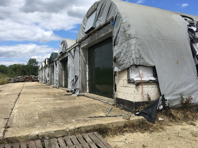 Reuse Of Old Mushroom Farm.