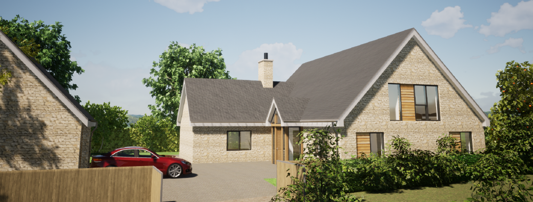 Planning Permission Received For A Self-Build Dwelling Adjoining A Settlement Boundary.