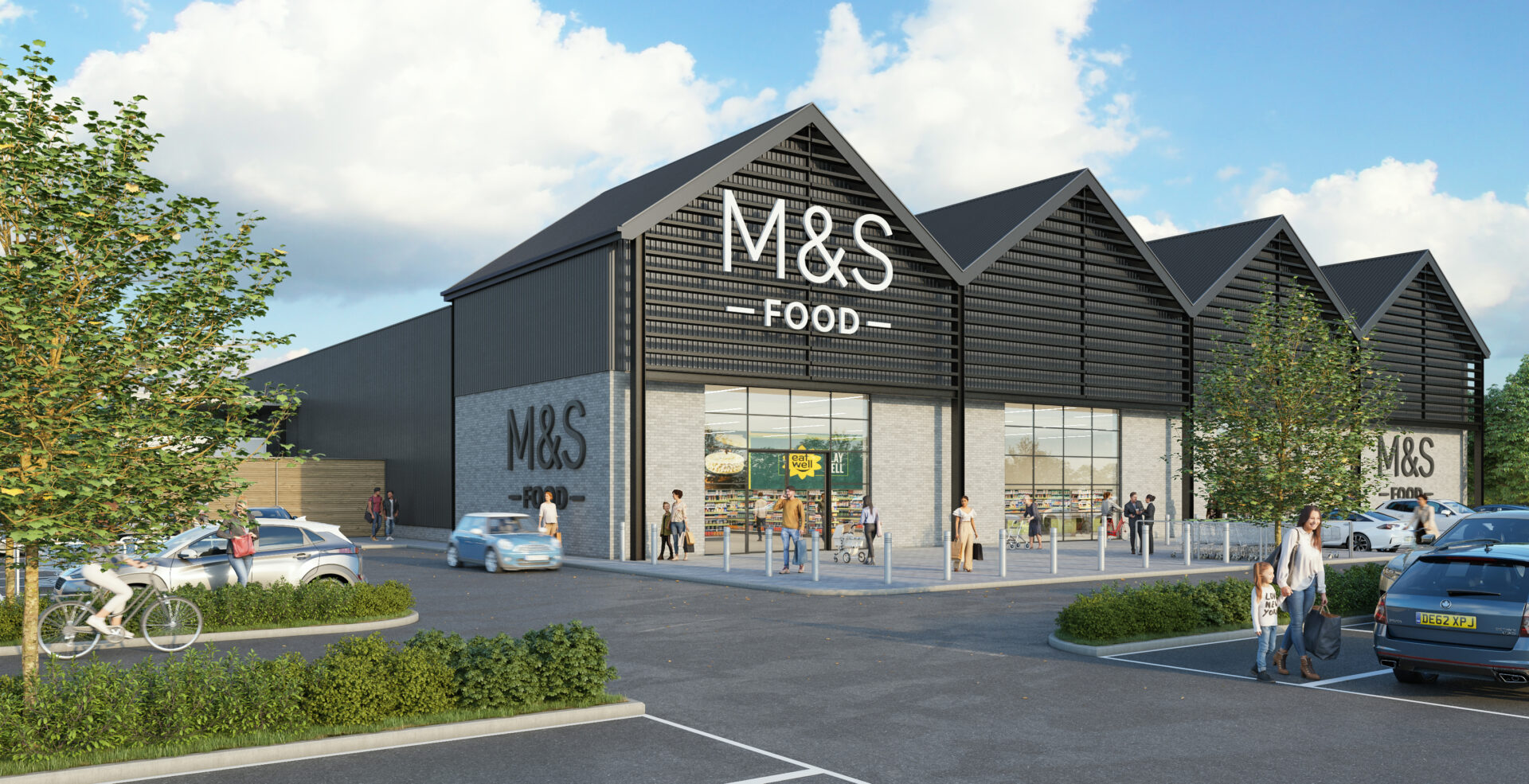 Marks and Spencer Foodhall. 