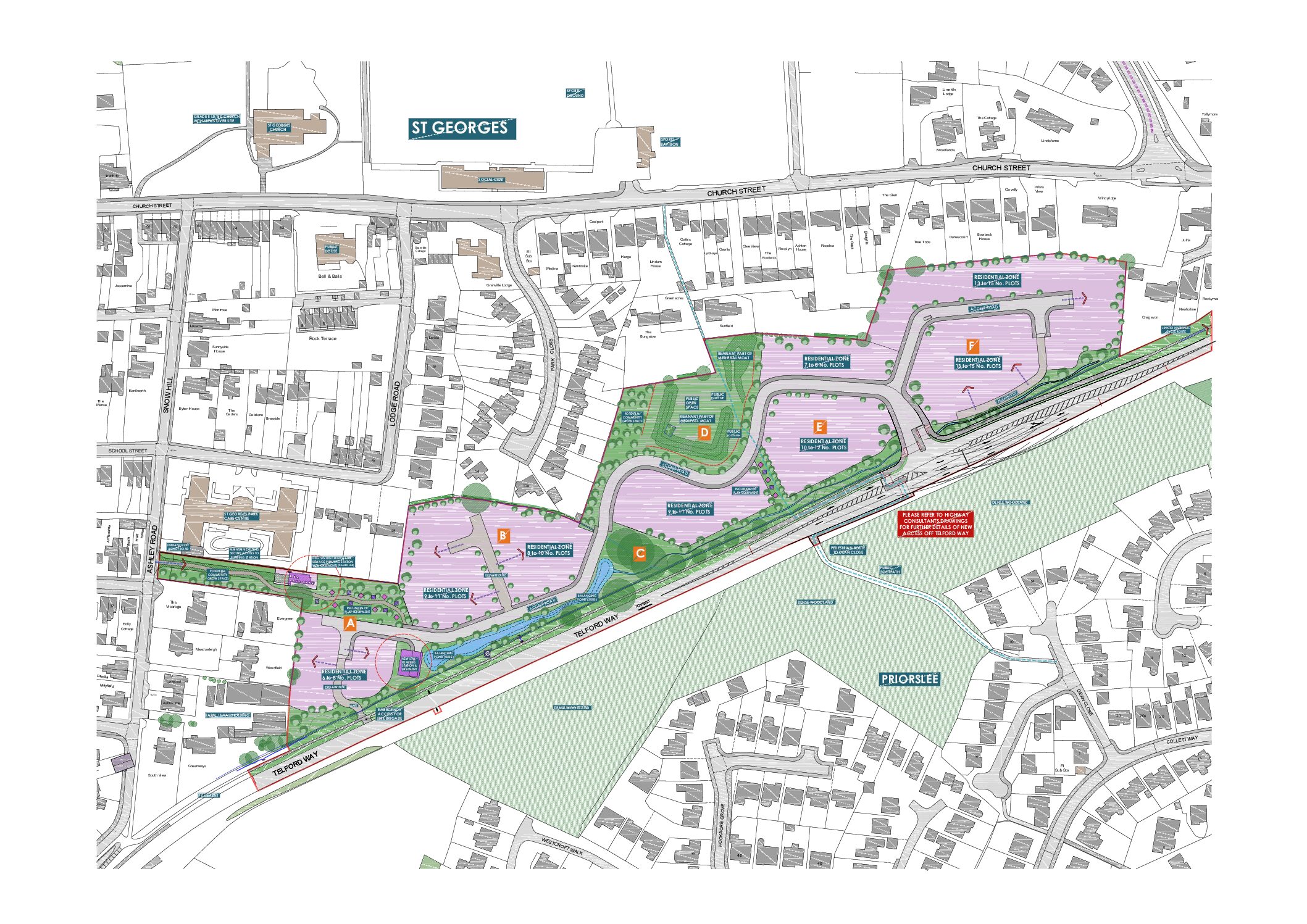Outline Planning Permission Secured for 80 Homes in Telford.